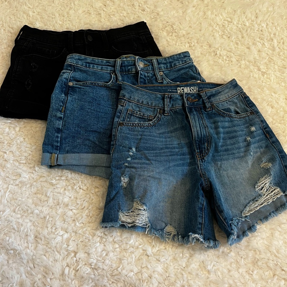 3 Jean Shorts for $20